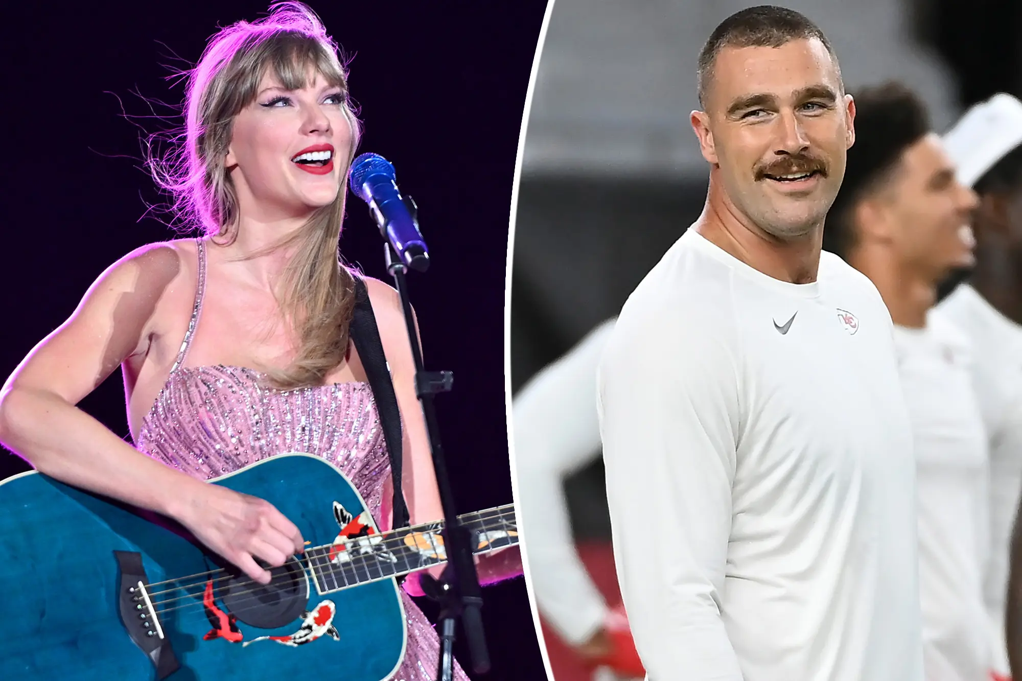 travis kelce leaves taylor swift