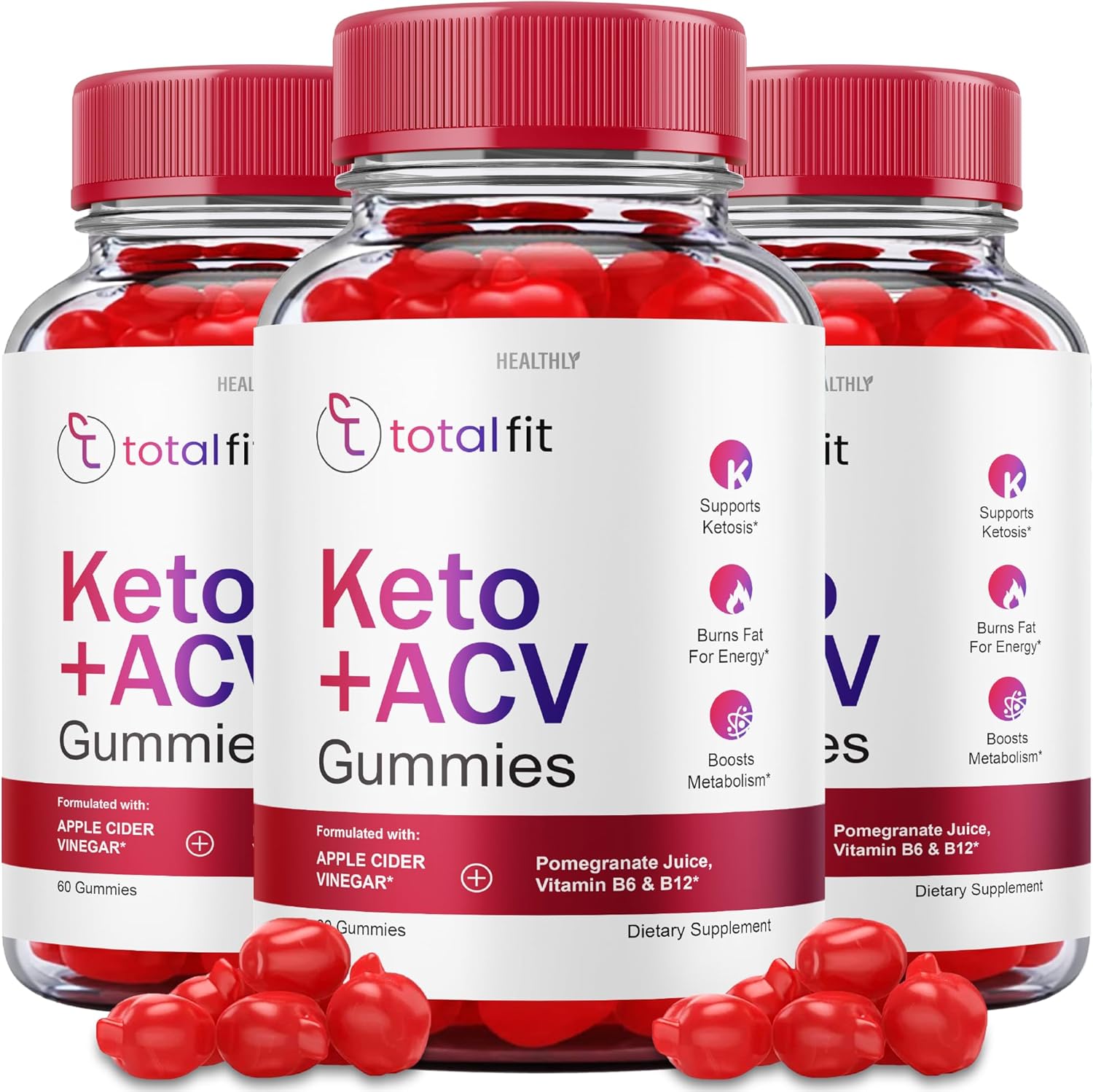 total fit keto acv + bhb gummies