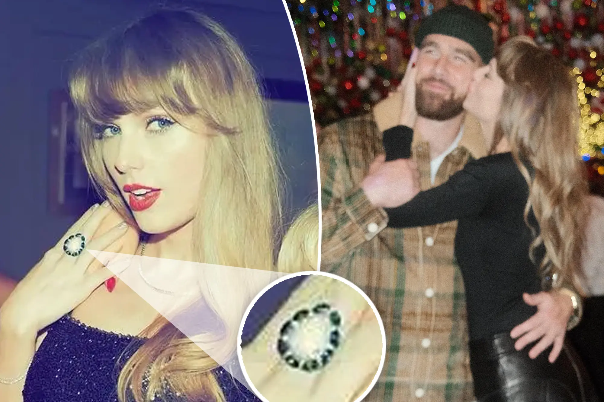 travis kelce taylor swift engaged ring