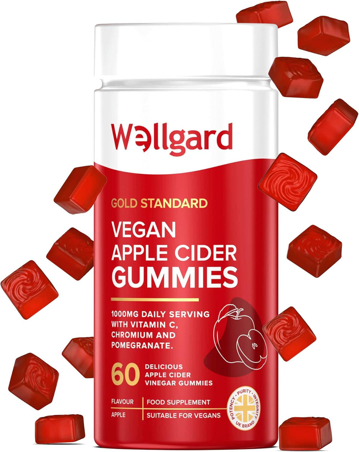 Wellgard Apple Cider Vinegar Gummies