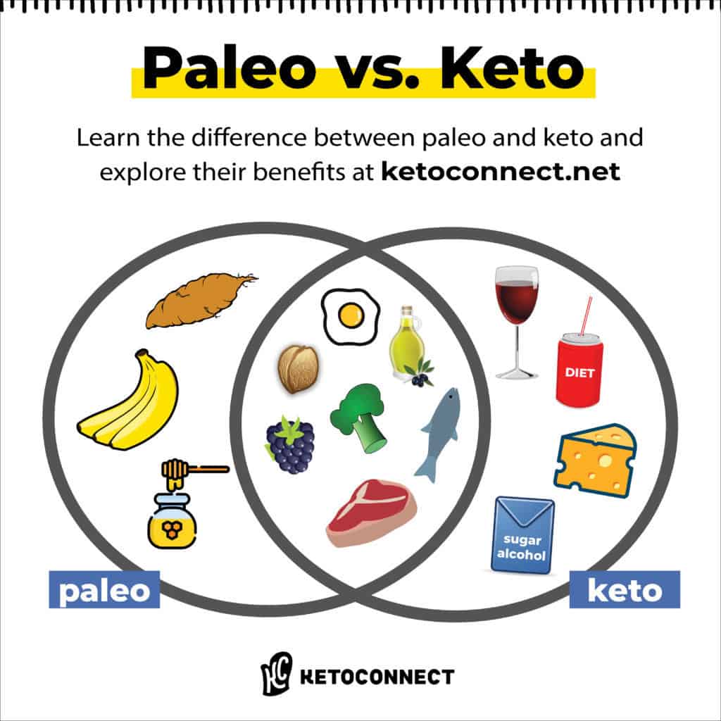 paleo diet vs keto diet