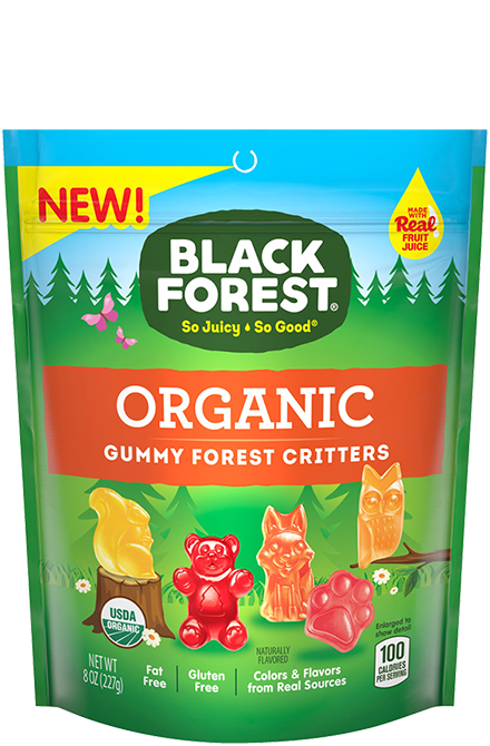 black forest organic gummy worms