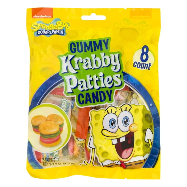 krabby patty gummy