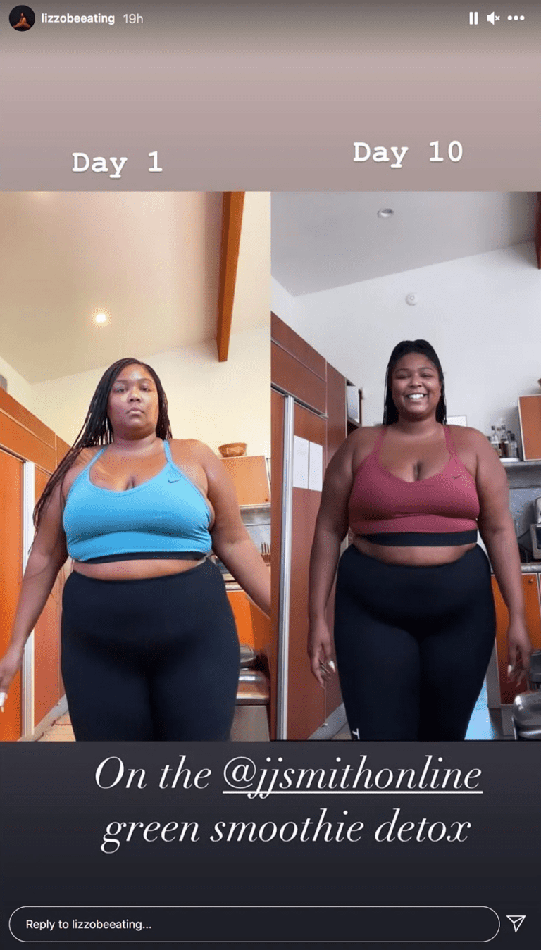 did lizzo lose weight