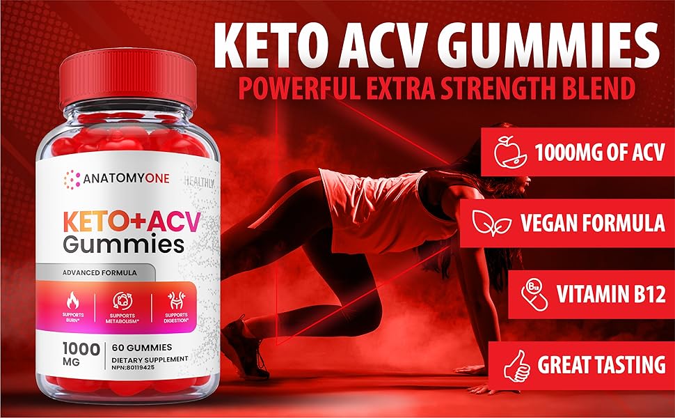 anatomy one keto + acv gummies