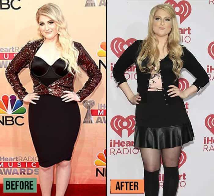 meghan trainor weight loss