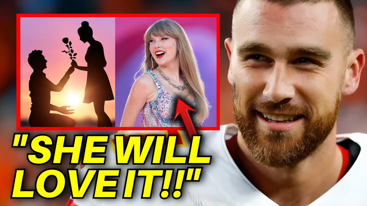 travis kelce and taylor swift proposal