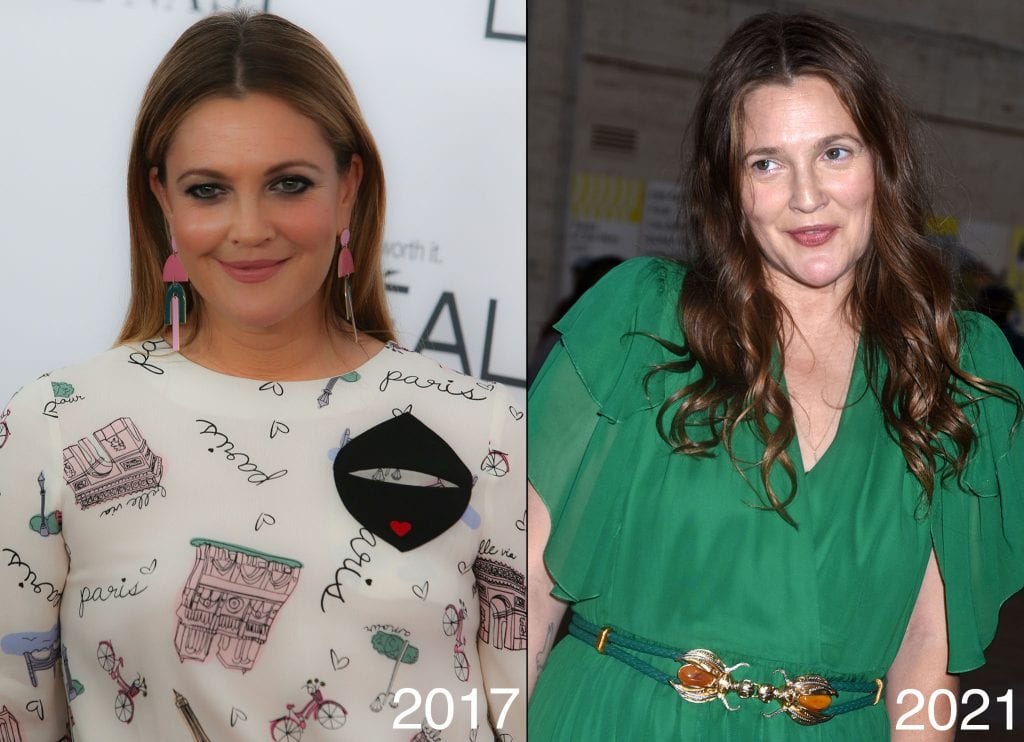 drew barrymore weight loss