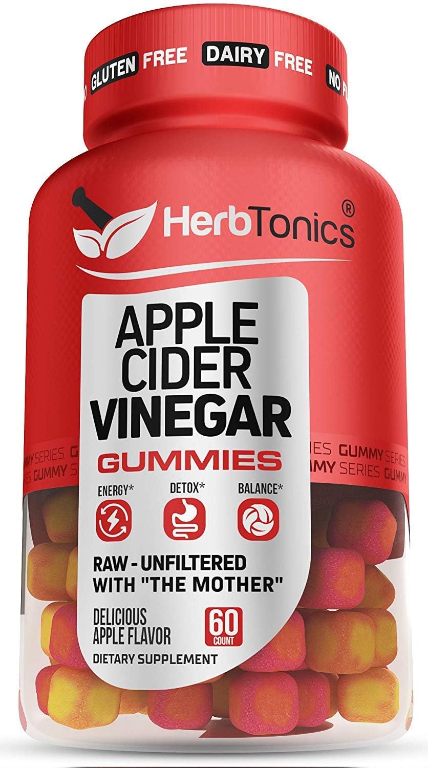 Unfiltered apple cider vinegar gummies