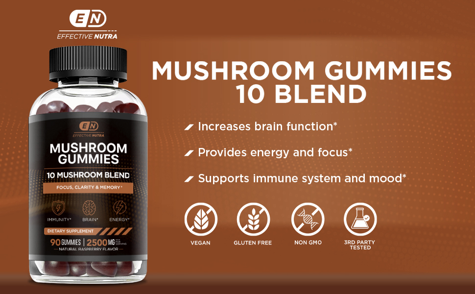 amazon mushroom gummies