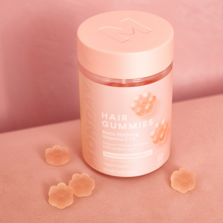 monday hair gummies