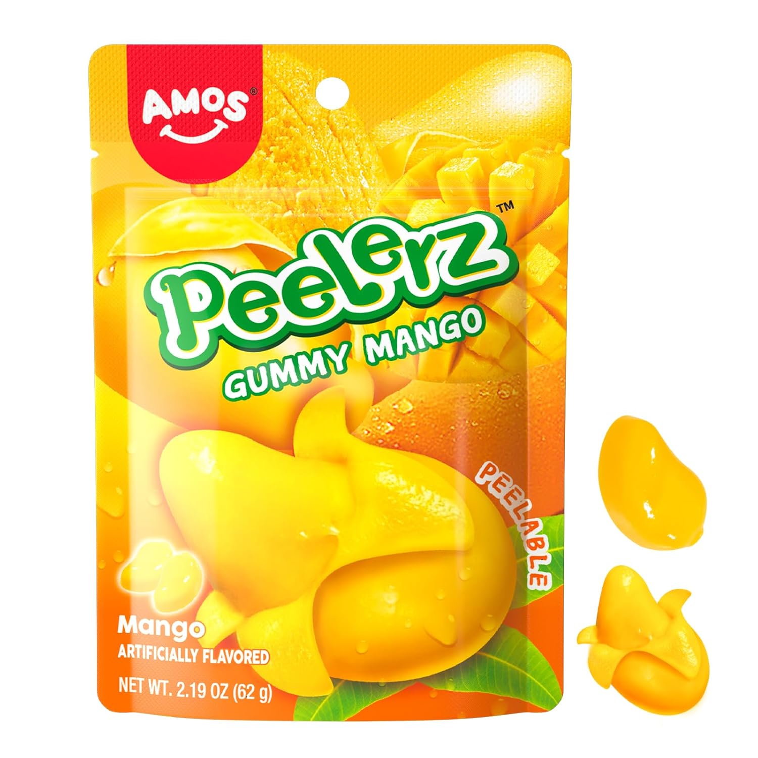 gummy mango peelable candy