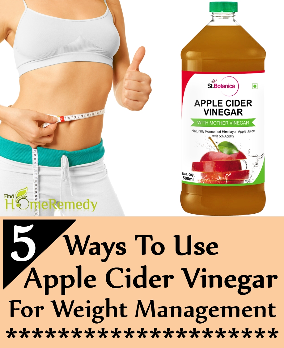 apple cider vinegar weight loss