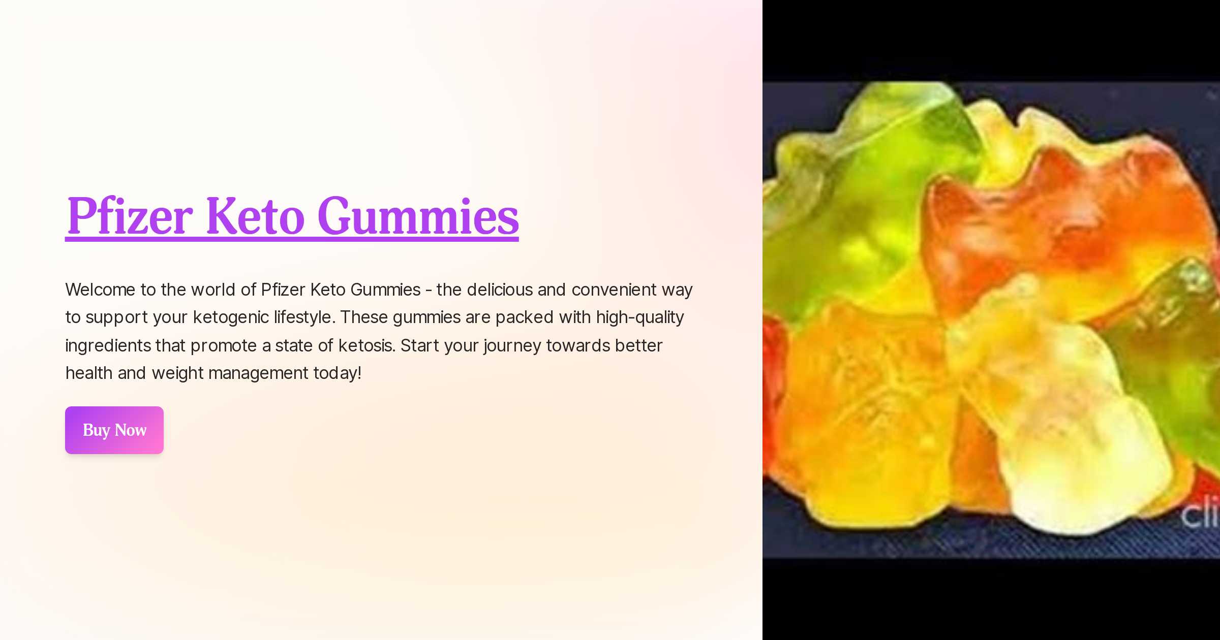 pfizer keto gummies