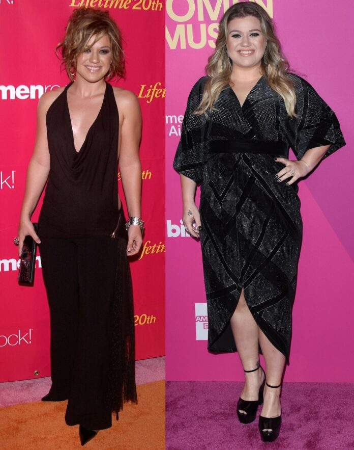 kelly clarkson on weight gain