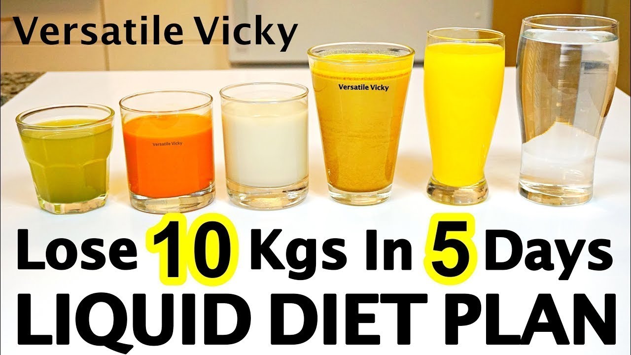 liquid diet weight loss