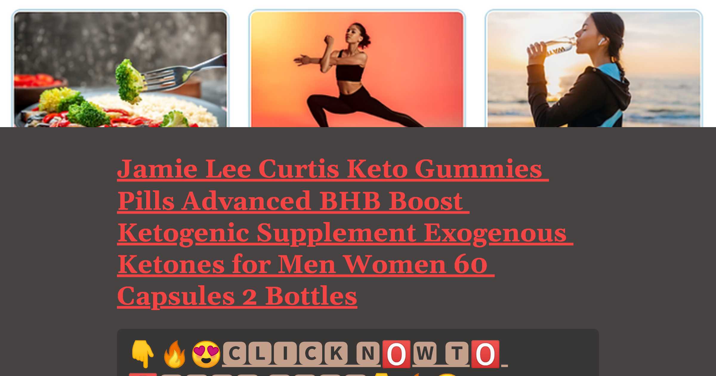 jamie lee curtis keto gummies