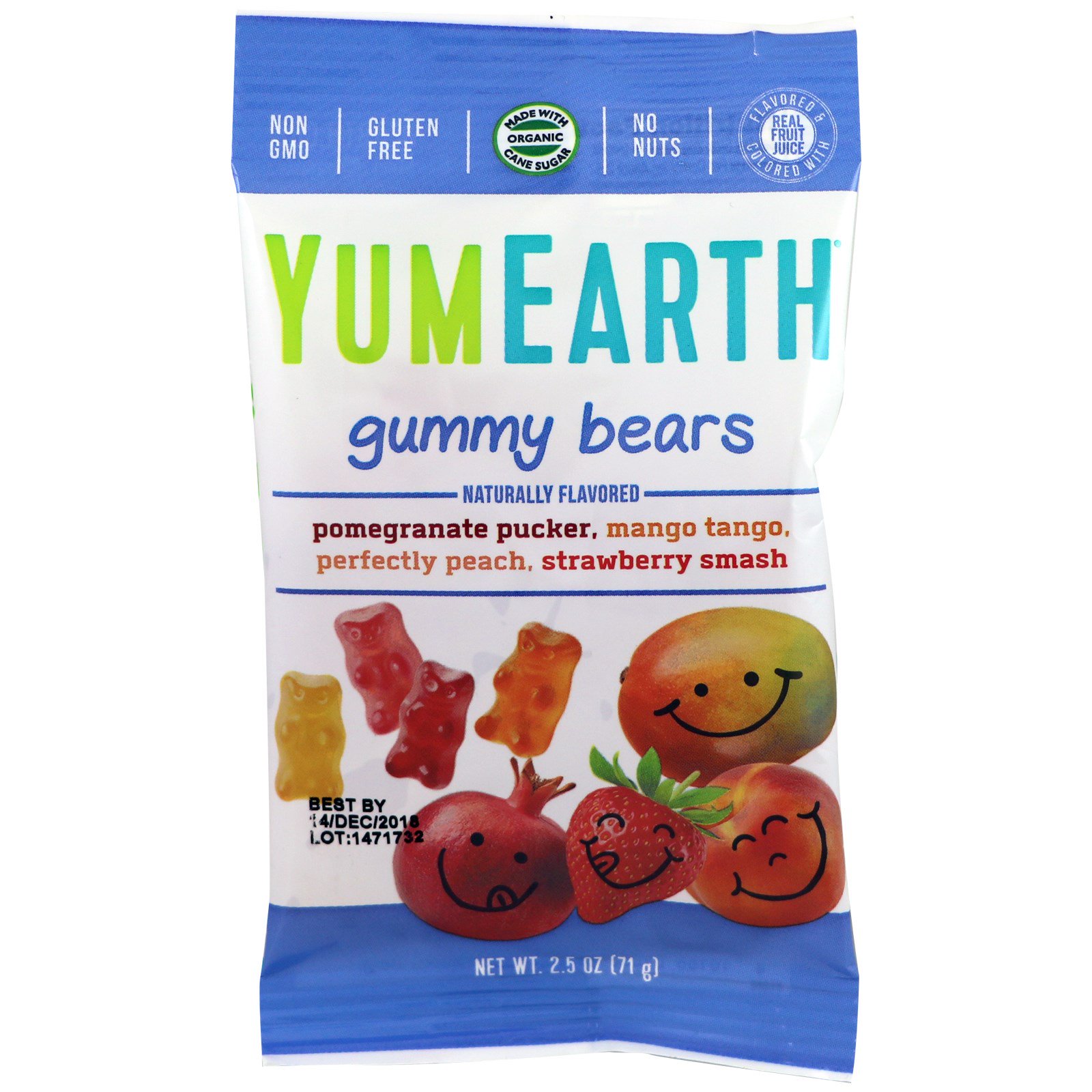 yum earth gummies