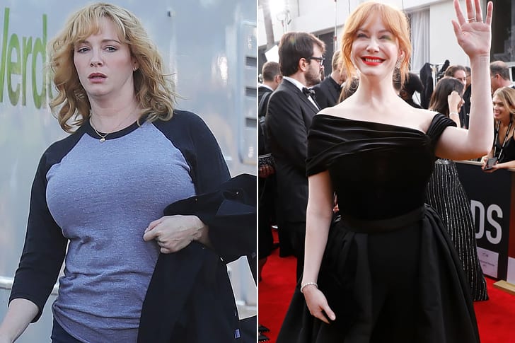 christina hendricks weight loss