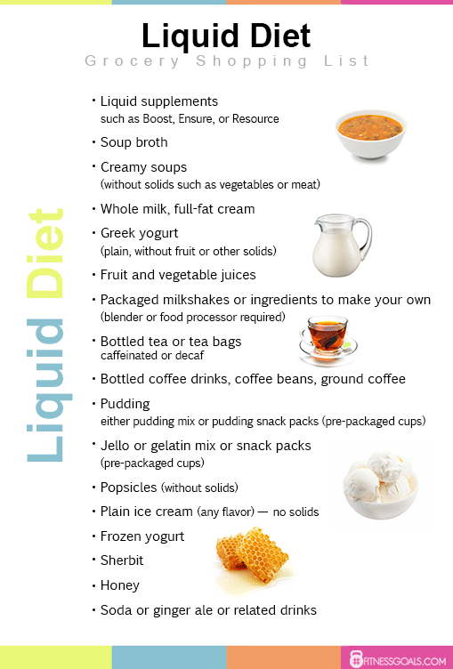 liquid diet weight loss