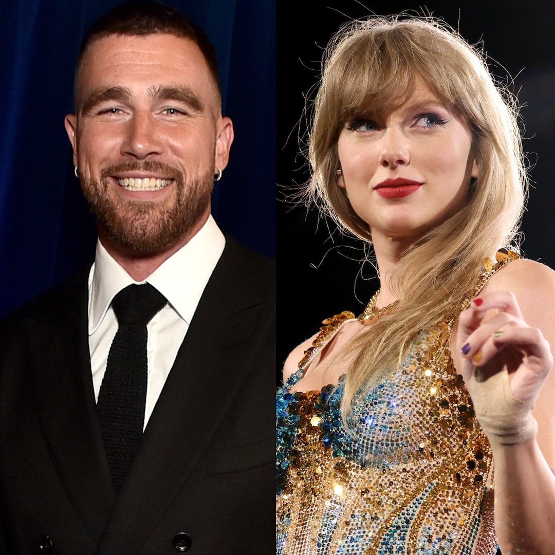 pic of taylor swift and travis kelce