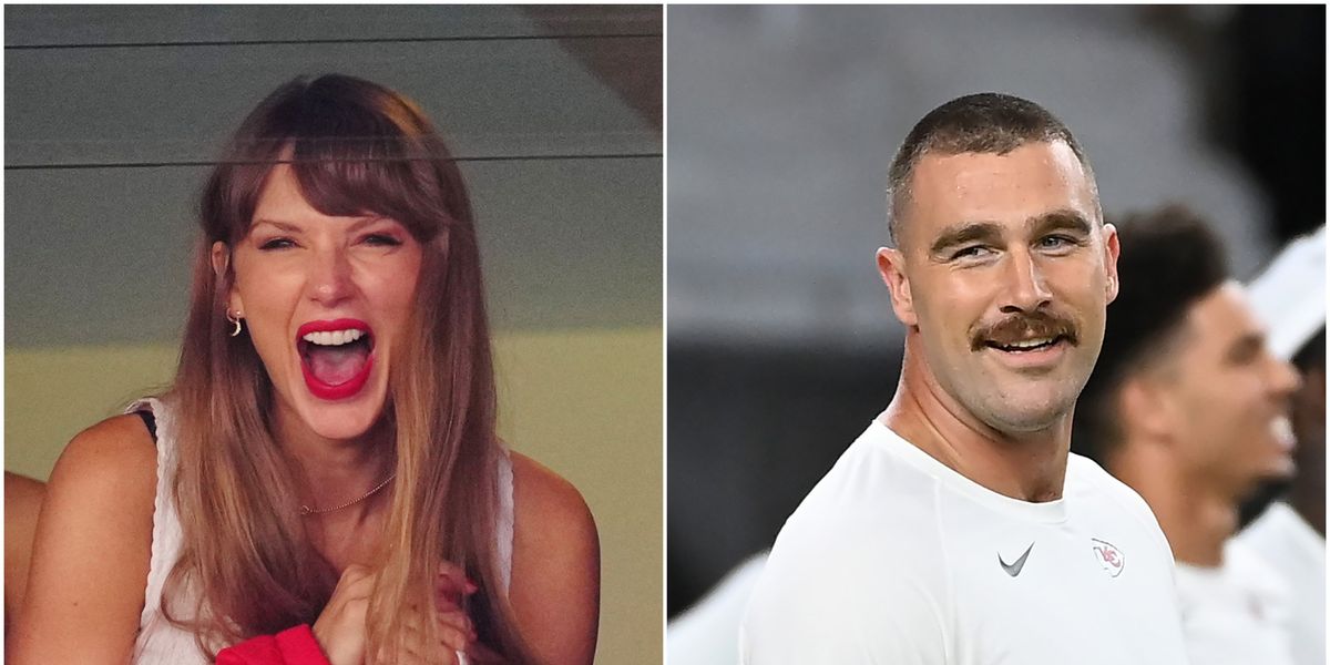 travis kelce taylor swift meme