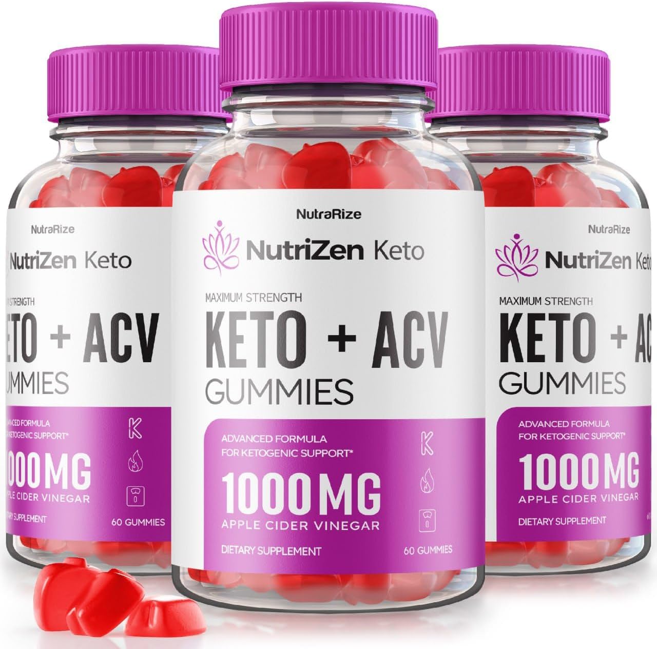 nutrizen keto acv gummies 525 mg