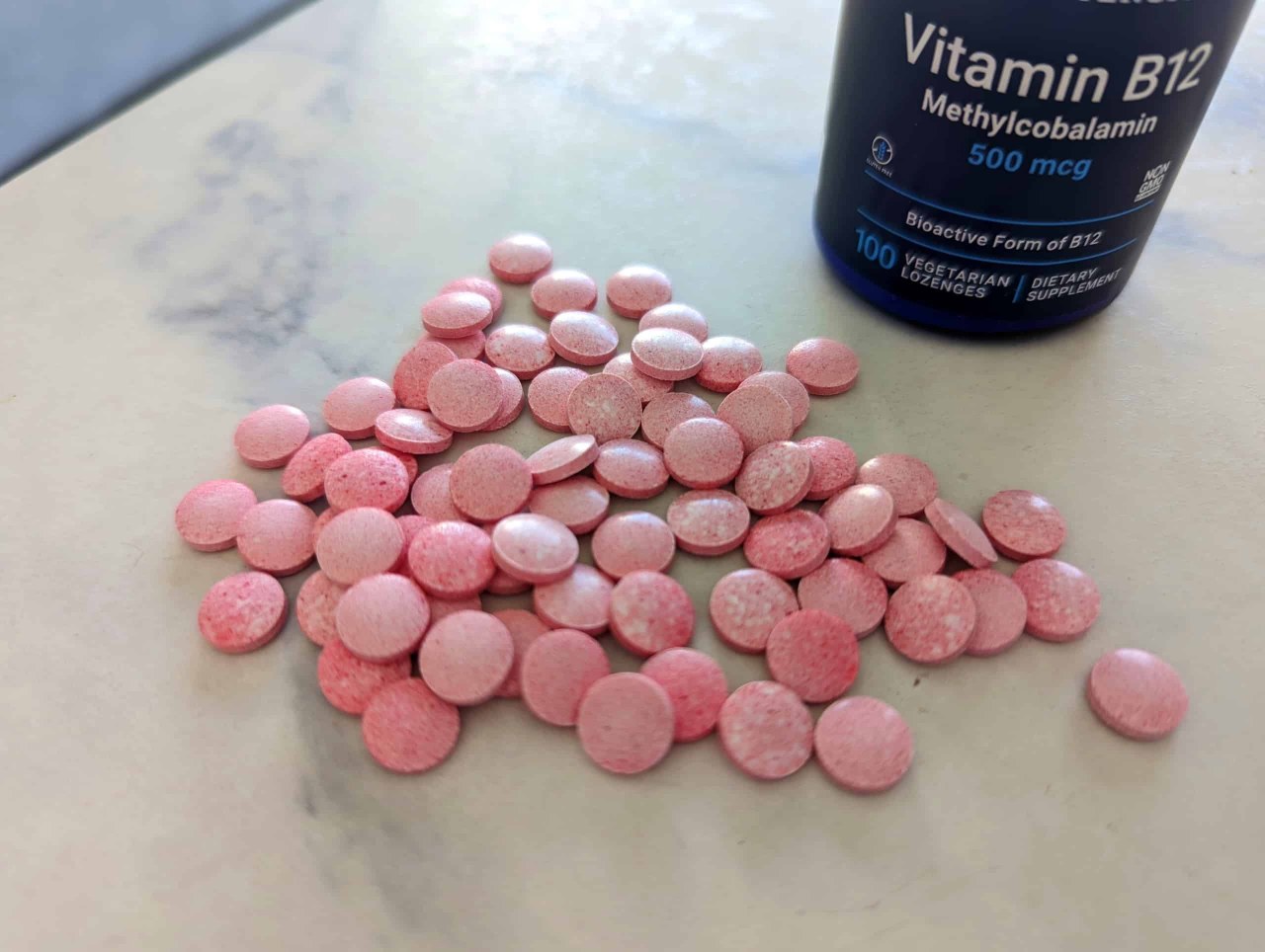 Illustration showing common side effects and warning signs people associate with vitamin B12 injection overdose