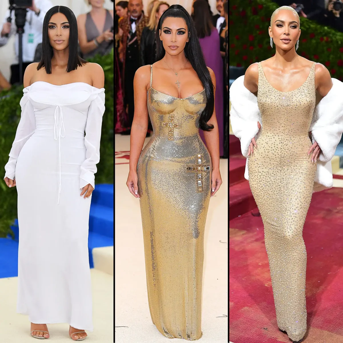 kim kardashian lost weight to fit into dress Bardot – Adoni mesh midi dress – campaign-outlet – Yellow