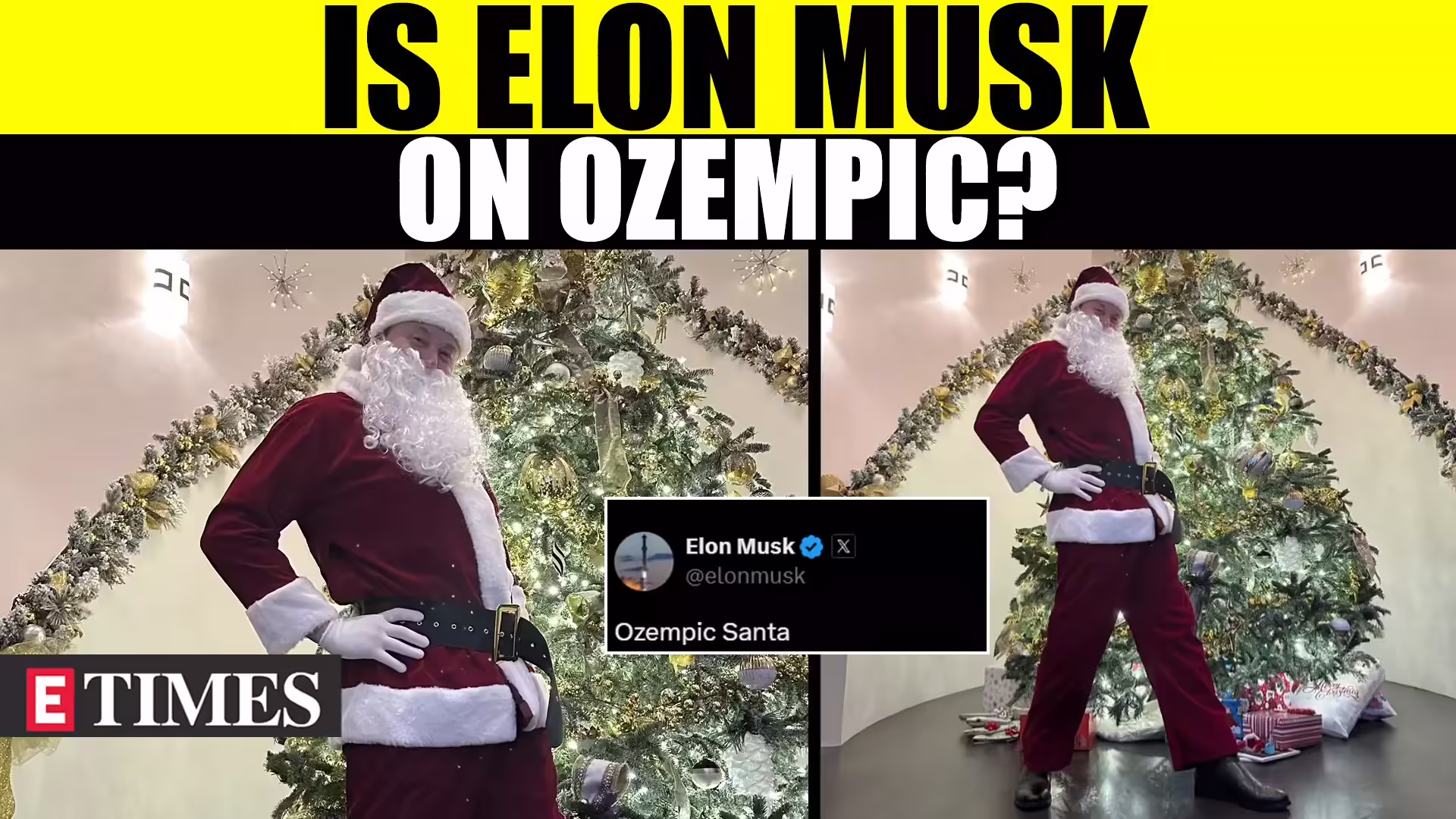 Musk's Mounjaro Reveal and the Ozempic Santa Moment