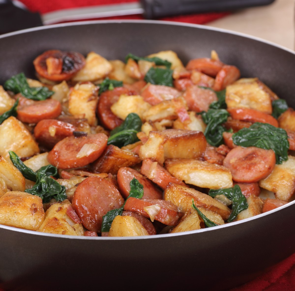 polish-sausage-skillet-meal-recipe
