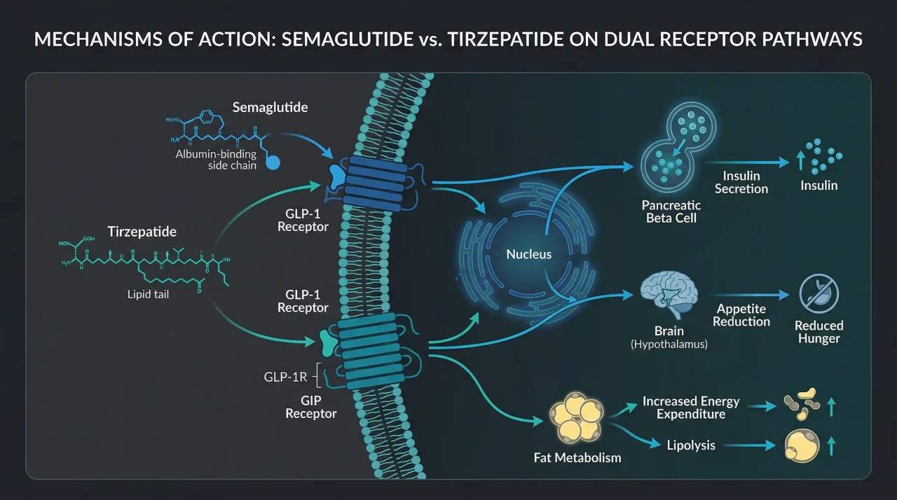 tirzepatide vs semaglutide moa Balanced Bodies | Semaglutide vs. Tirzepatide: What's the Difference?   Semaglutide and tirzepatide are powerful, FDA-approved tools for managing  weight and